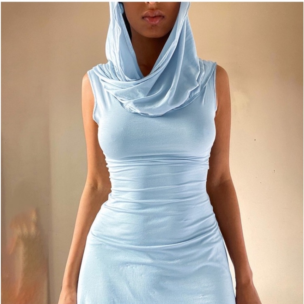 SLEEVELESS MINI DRESS